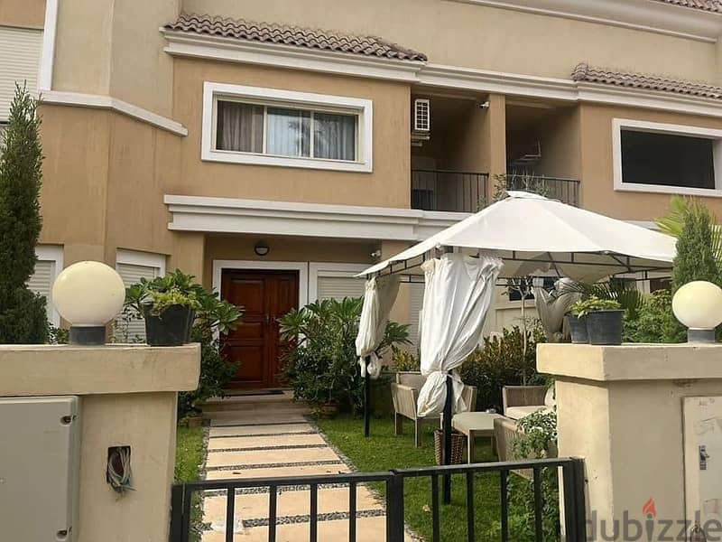 a private villa for sale in sarai compound  with double view and great location on the master plan 11