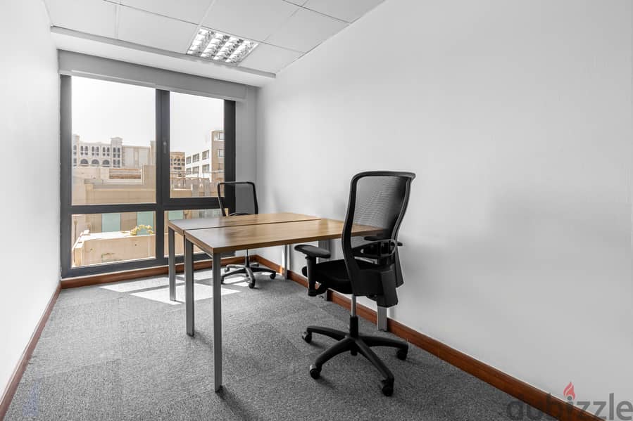 مساحة مكتبية خاصة مصممة وفقًا لاحتياجات عملك الفريدة فيArkan Plaza 0