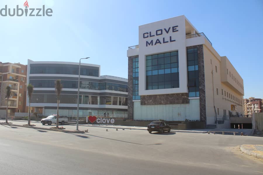 clove mall el koronfel new cairo ادفع 25% وقسط على 4 سنوات واستلم محلك دلوقتي وافتح نشاطك بمنطقة دار مصر القرنفل التجمع الخامس 3