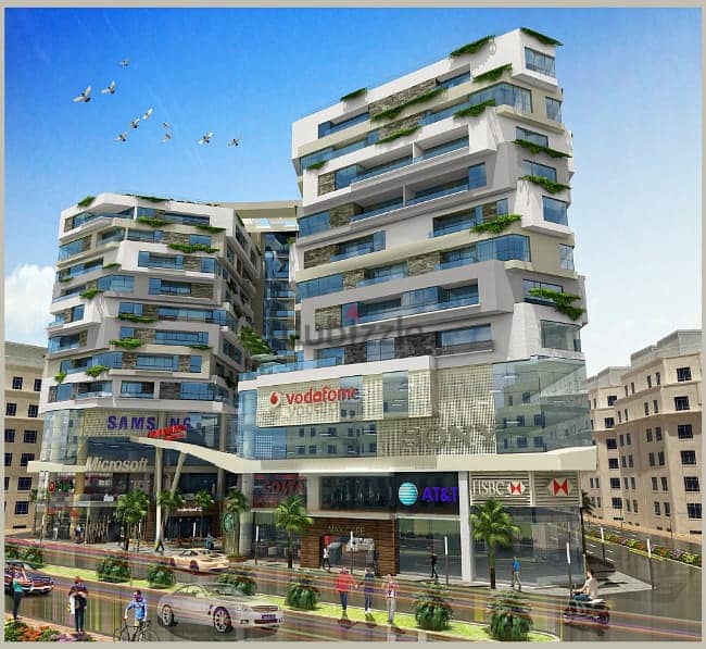 downtown fayoum city  مكتب للبيع 59 متر تقسيط على 24 شهر بمول داون تاون الفيوم 5