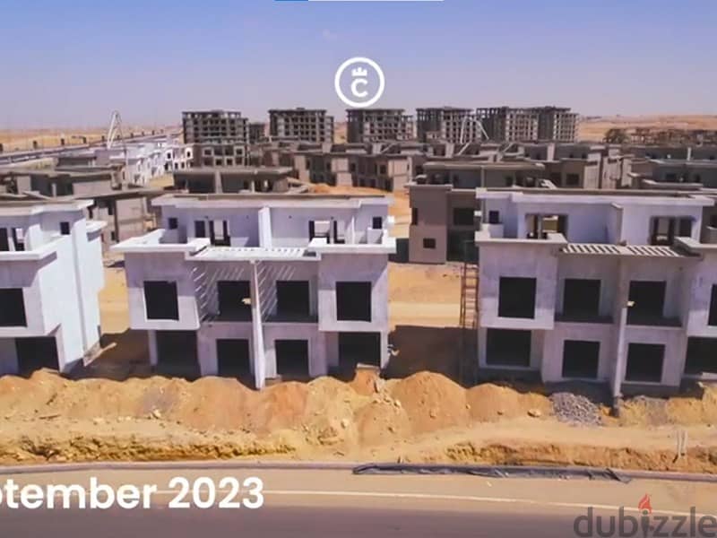 Apartment for sale in Creek Town in front of Al-Rehab Gate in the Fifth Settlement, with a down payment of 800,000 installments over 7 years 8