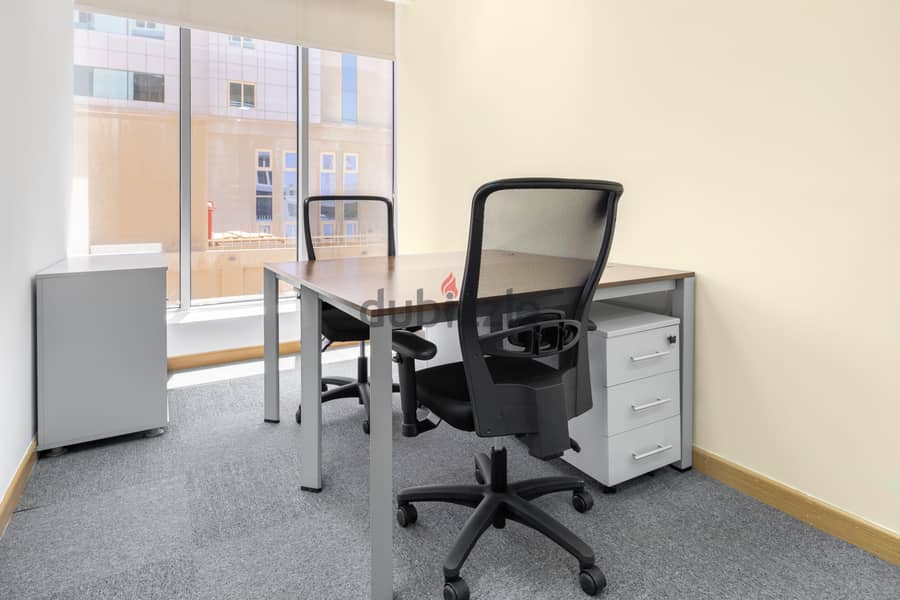 مساحة مكتبية خاصة مصممة وفقًا لاحتياجات عملك الفريدة فيRaya Offices 133 2