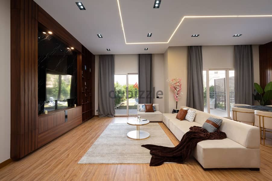 Villa for rent in New Cairo, Fully furnished with ACs فيلا للايجار في القاهرة الجديدة مفروشة بالكامل بالتكييفات 8
