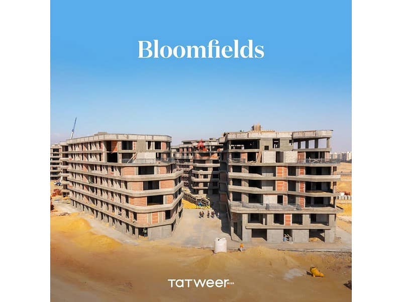 Apartment for sale in Bloomfields Mostakbal City with a down payment of 889.00 in 10-year installments from Tatweer Misr 10