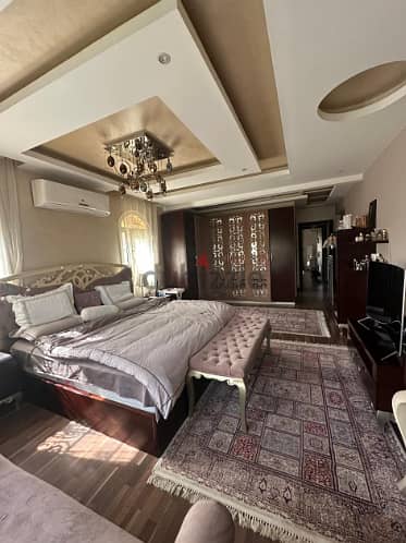 For Rent villa fully finished with furnished +AC’S in MADINTY new cairo 2