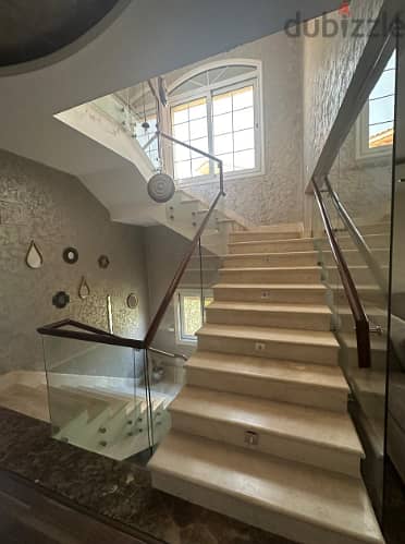 For Rent villa fully finished with furnished +AC’S in MADINTY new cairo 5