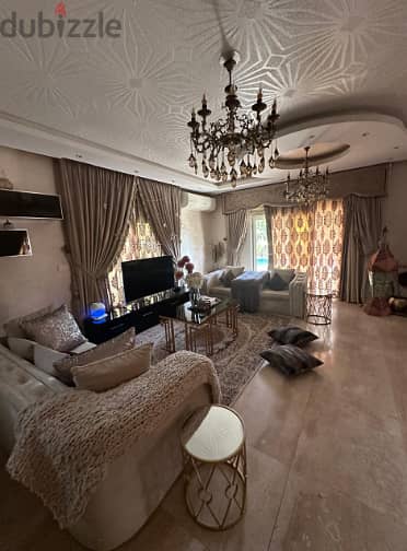 For Rent villa fully finished with furnished +AC’S in MADINTY new cairo 8