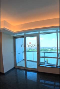 Smart apartment 415 sqm for sale, immediate receipt, Hilton services, in front of the Nile, in front of Gold Island, in Nile Towers 0