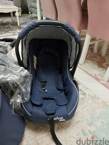 Asalvo Trio Roma Travel System مجموعة سترولر أسالڤو 3