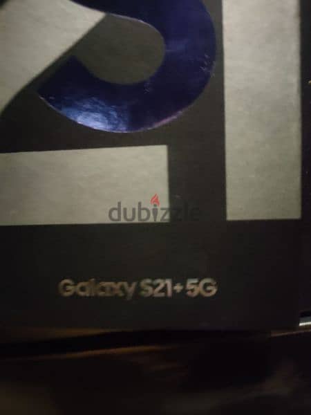 Galaxy s21 + 5G تم فتح العلبه فقط 1
