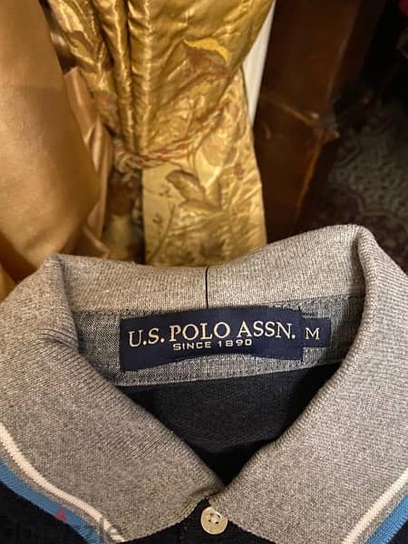 US Polo T-Shirt Original تشيرت بولو اصلي 1