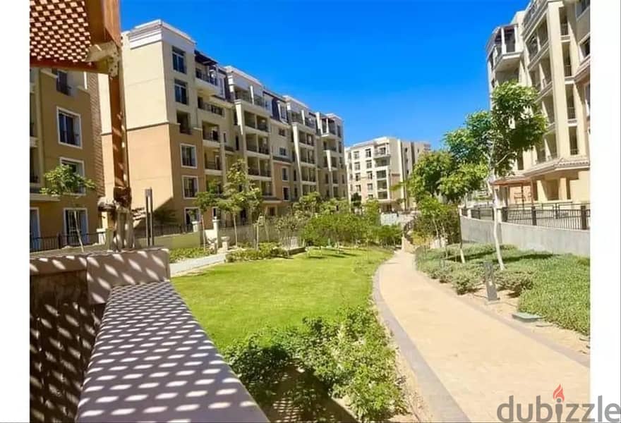 apartment for sale 113m last floor 2 bedrooms in Saray in Mostakbal City and installments over 8 years 8