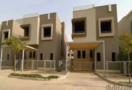 Townhouse 200m Open Roof with nanny's room [Palm Hills New Cairo]