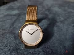 fjord original watch for women. gold new
