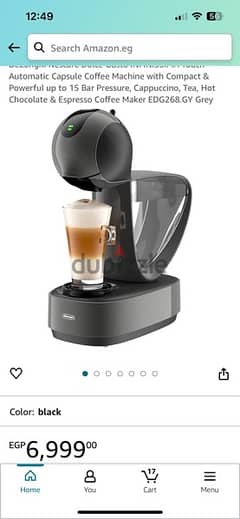 delonghi Nescafé dolce gusto coffee machine