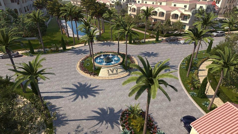 Duplex with garden on lagoon and landscape in Maadi View on Suez Road in front of Madinaty 2 - installment over 7 years 7