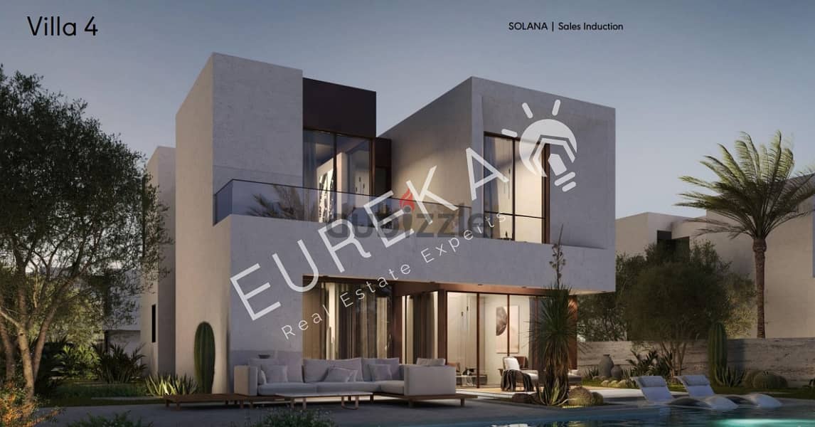 Villa 240m for sale in Solana East, 5Th Settlement 1