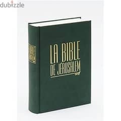 La bible de Jerusalem. French book