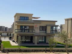 A 3-storey villa with a fantastic view for sale, fully finished, in The Estates Sodic, Sheikh Zayed 0
