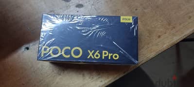 للبيع شاومي بوكو x6 pro نسخه ١٢ جيجا رام مع مساحه داخليه ٥١٢ 0