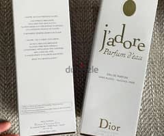 dior jadore with serial number and par code original