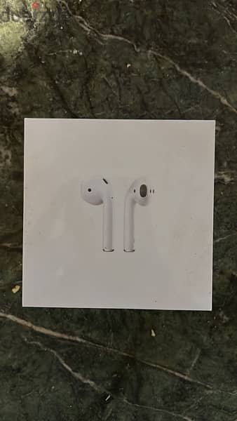 Sealed AIRPODS 2nd generation . GERMANY 1