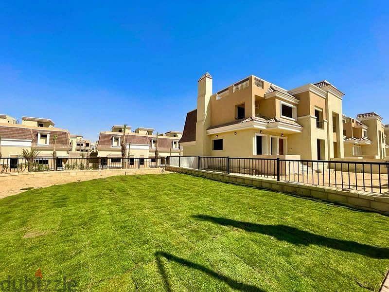 Luxury villa in Garden with installments with a view on the lakes in Saray Compound next to Madinaty 2 6