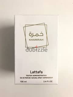khamrah lattafa tester original - brand new