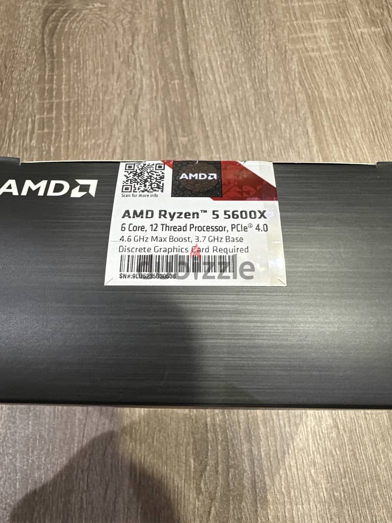AMD Ryzen 5600x 1