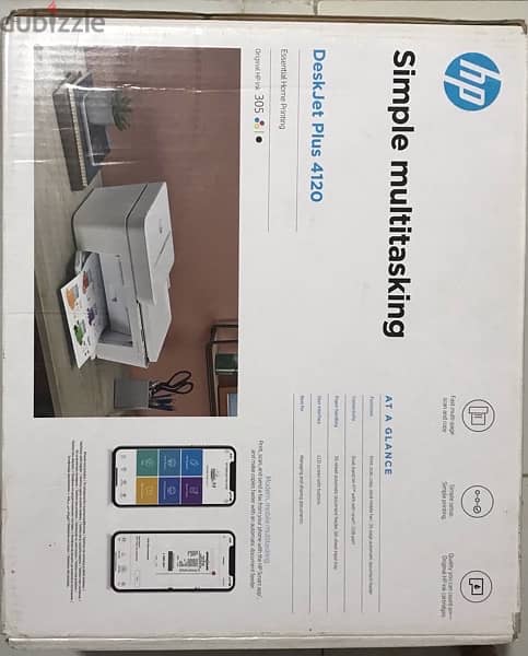 Deskjet plus 4120 printer and scanner 1
