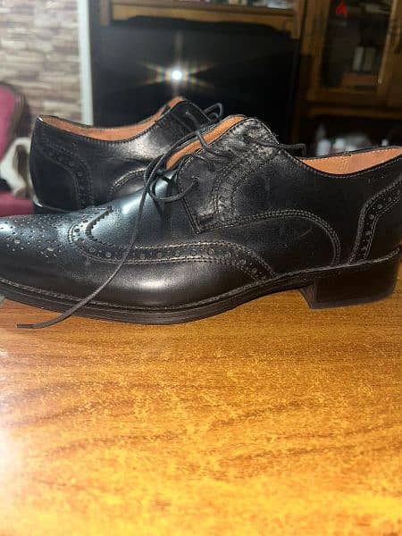 classic gant black shoe 3