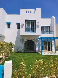 Standalone villa, first row, overlooking the sea, in Mountain View Sidi Abdel Rahman, North Coast
