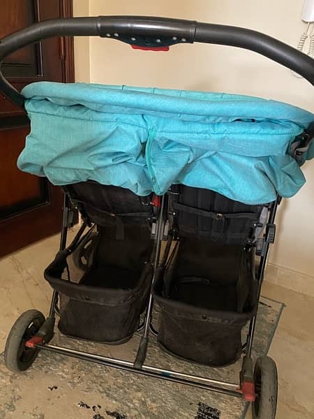Gracco Twin baby stroller 3