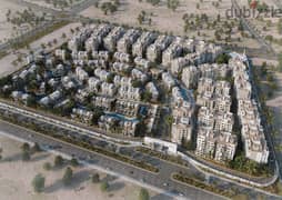 "A finished 152-square-meter apartment in a prime location in Rosail Compound, Mostakbal City, on the Regional Ring Road, and 4 minutes from Al-Fatah
