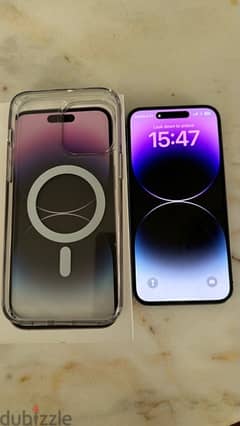 iphone 14 promax 256 gb deep purple used as new