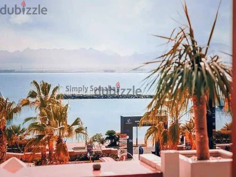 شقة للبيع بفيو مميز عالبحر مباشرة 112م + جاردن بقرية Soma Bay Hurghada 11