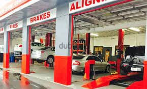 A 65-meter duplex car maintenance center in the only mall in the capital dedicated to car maintenance in the R3 area, serving 200,000 people. 6