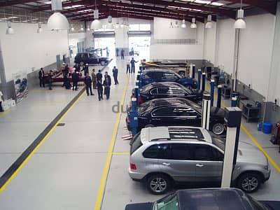 مركز صيانة سيارات دوبليكس 65 متر بالمول الوحيد بالعاصمة مخصص لصيانة السيارت بمنطقة R3 بيخدم علي 200 الف نسمة 8