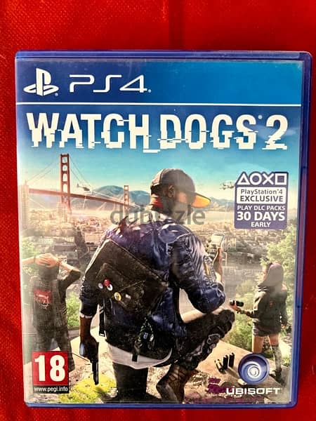 watch dogs 2 ps4 cd 1