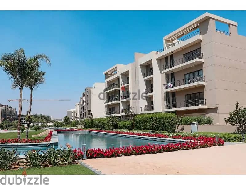 Apartment For Sale 133m View Land scape Marassem New Cairo Fifth square 5