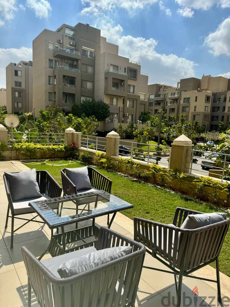 One Bedroom Apartment with Garden. Fully furnished with ACs For rent in  Village Gate 2