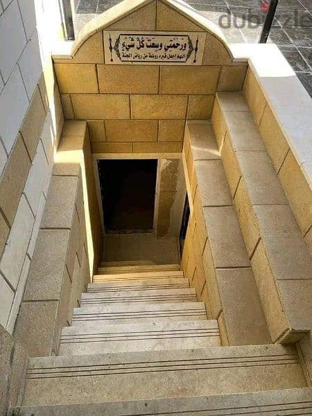 مقبرة 60 متر فى أكتوبر طريق الواحات خلف مساكن عثمان من المالك مباشرة م 18