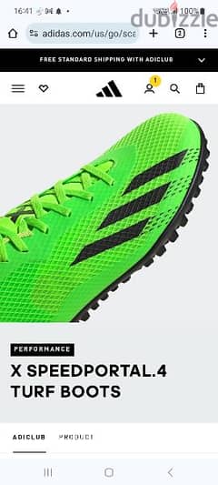 Football Shoe new Adidas original size 41 0