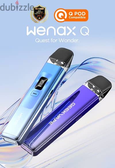 WENAX Q POD KIT vape new
وينكس كيو بود سستم فيب جديد متبرشم