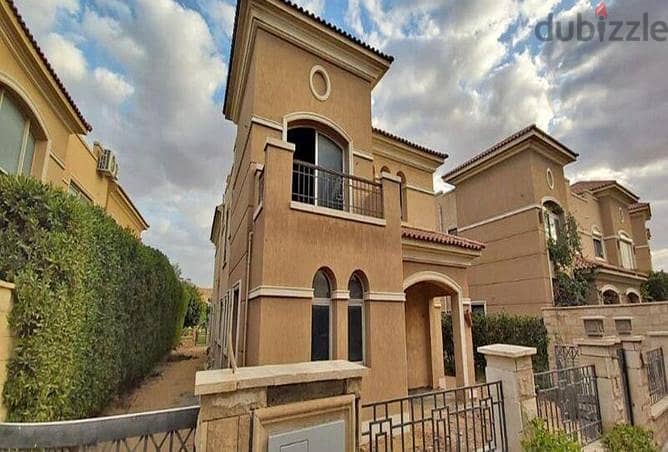 Villa Classic for sale in Stone Park Katameya New Cairo  515m with installments  ستون بارك قطامية التجمع الخامس 1