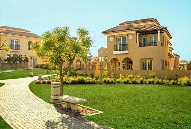 Twin villa with 8 years installments 237m in Hyde Park New Cairo  هايد بارك التجمع الخامس 6