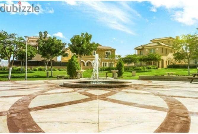 Twin villa with 8 years installments 237m in Hyde Park New Cairo  هايد بارك التجمع الخامس 12