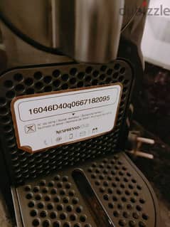 Nespresso coffee machine 0