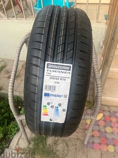 New Car tyre Bridgestone 205/55 R16