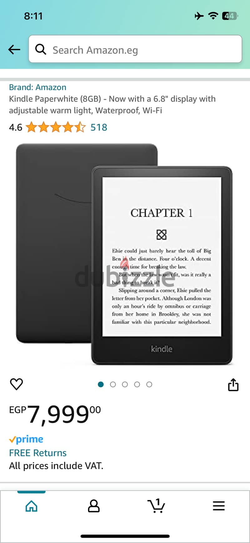 Kindle paper white 11th gen 8Gb New 2